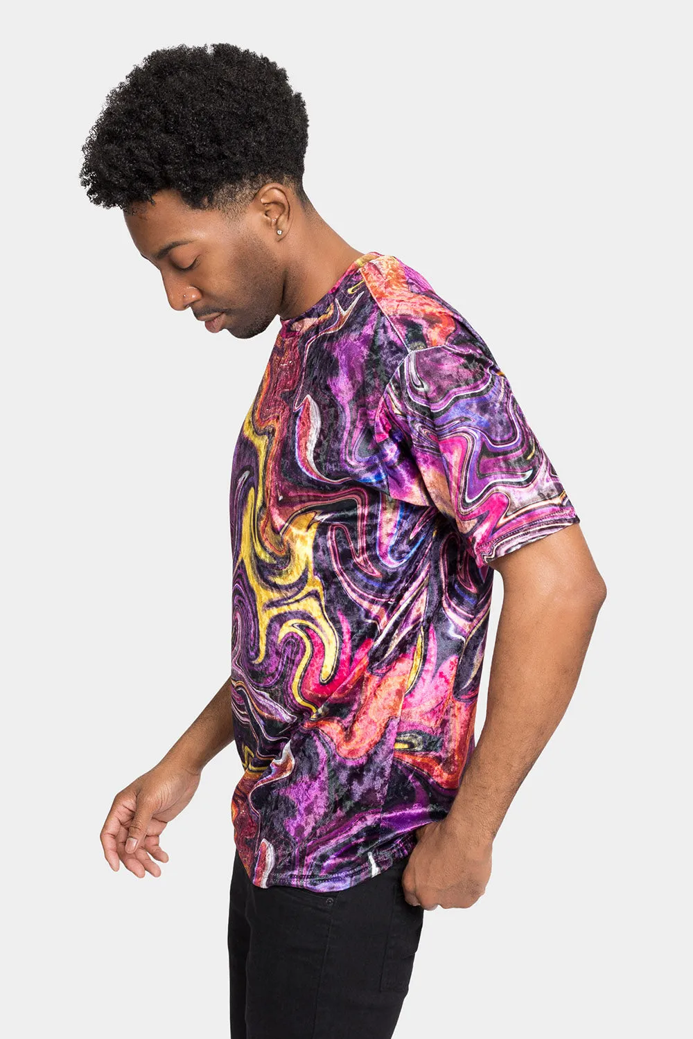 Velvet Marbled T-Shirts