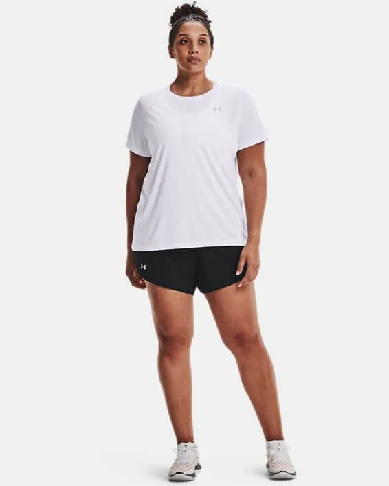 Women's Fly-By 2.0 Shorts - Black/Reflective