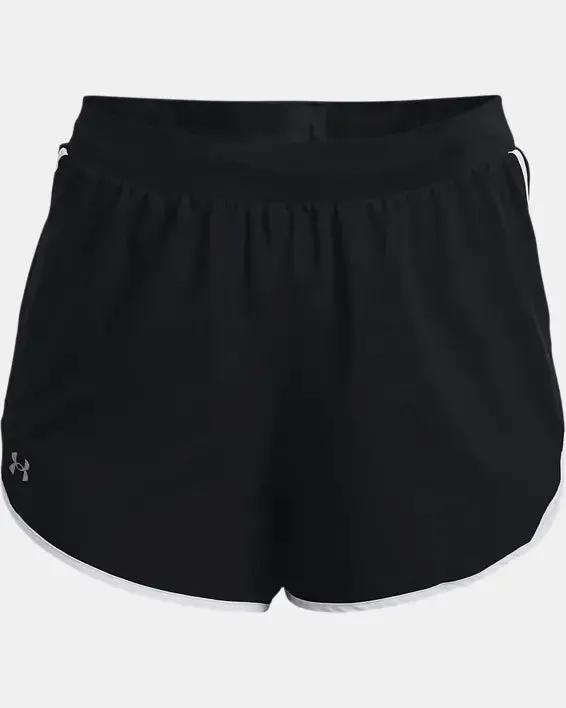 Women's Fly-By 2.0 Shorts - Black/Reflective