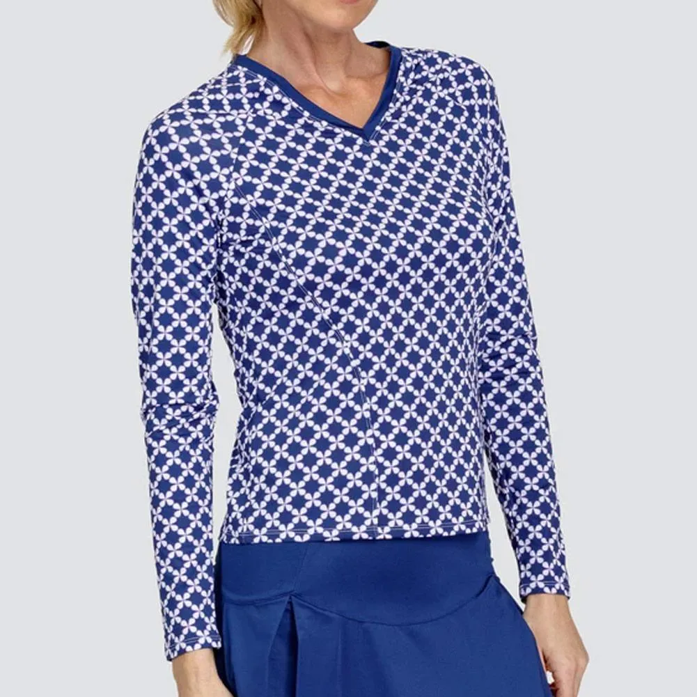 Women's Lilyrose Long Sleeve Tennis Top Mini Ellipse