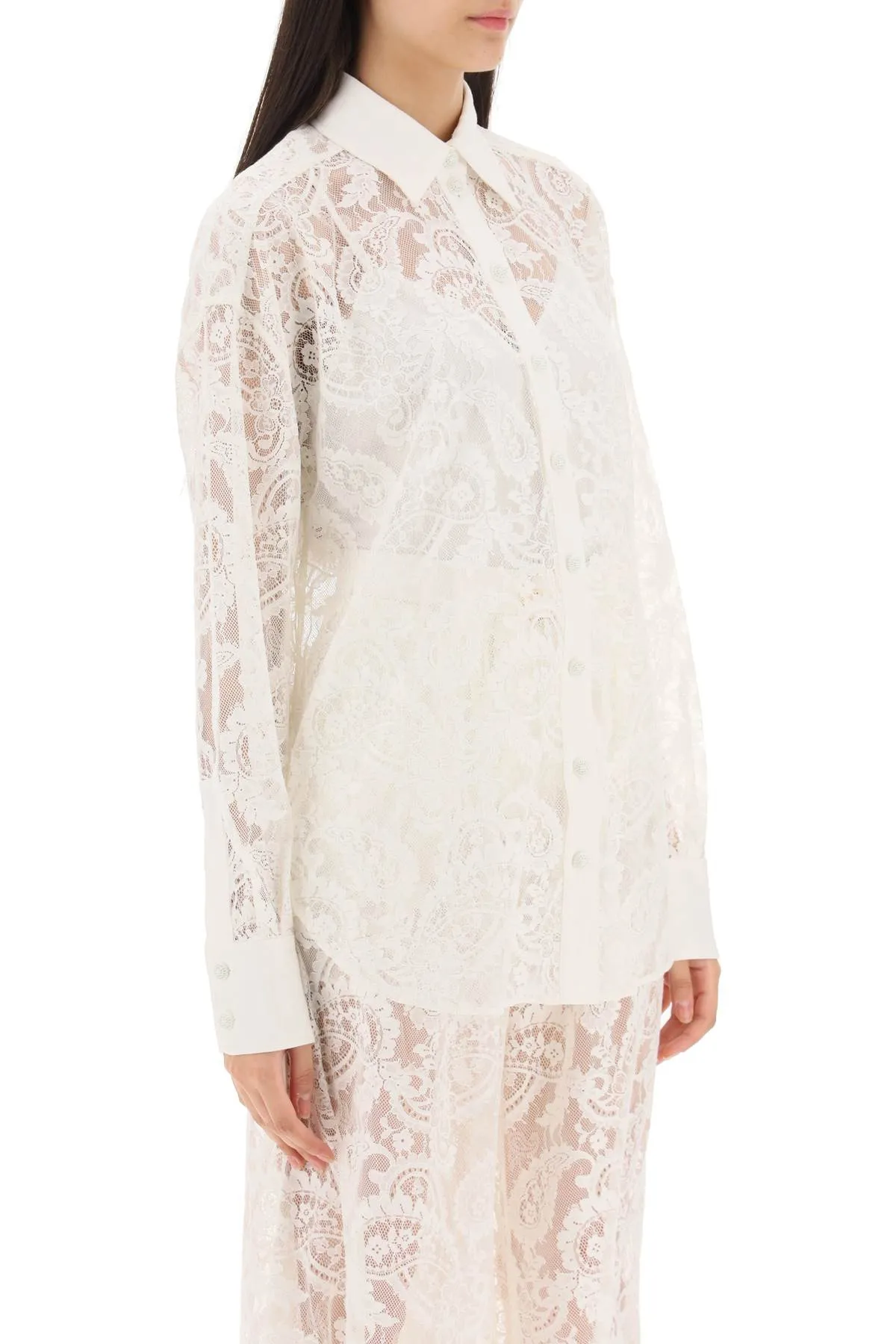 Zimmermann 'wonderland' lace shirt